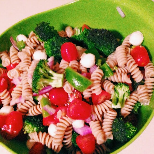 light pasta salad