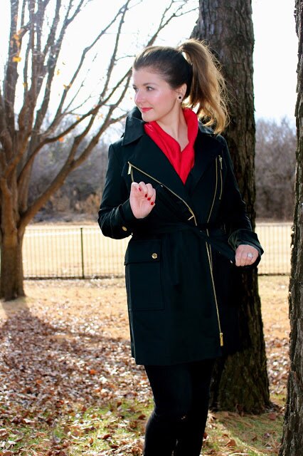 christmas traditions and trench coats