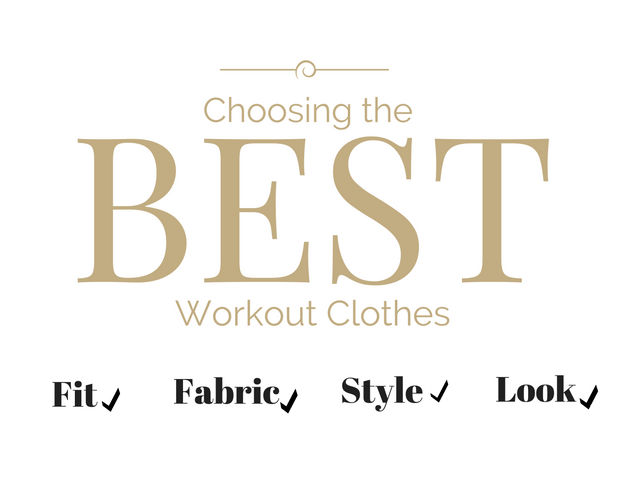 workout clothes checklist