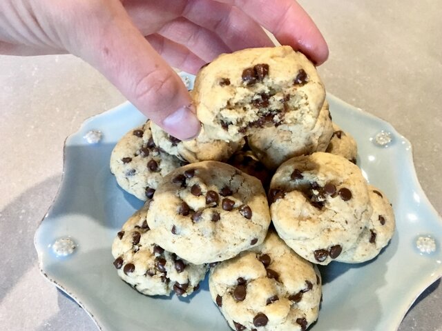 chocolate chip cookie no butter